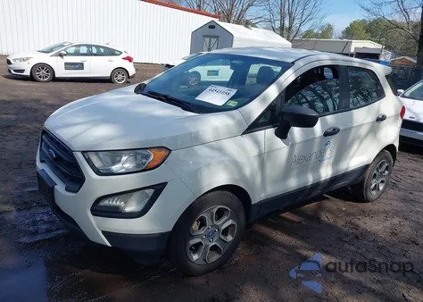 2019 Ford Ecosport S из США, поврежденный, VIN MAJ3S2FE0KC306760